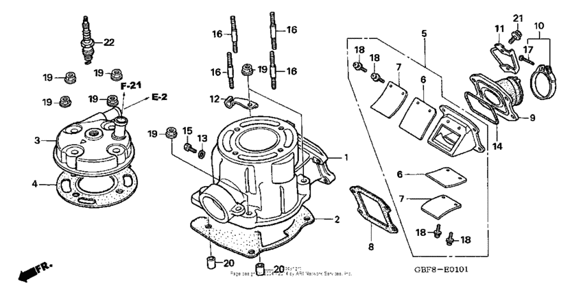 Cylinder head ('05-'06)