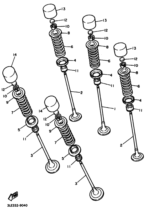 GTS1000A GTS1000AF Клапан