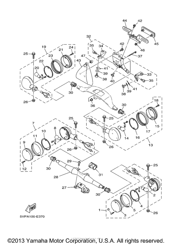 XV17ATSAR Поворотники