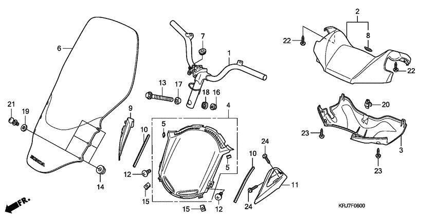 Handle pipe/handle cover