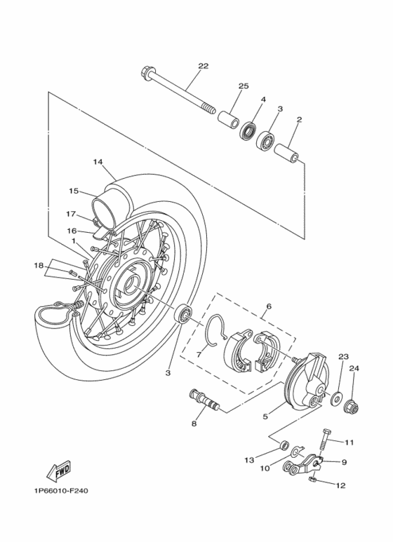 Transom + tube
