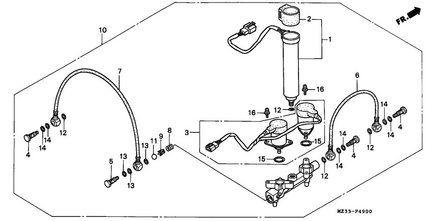 GL1500A Air distributor