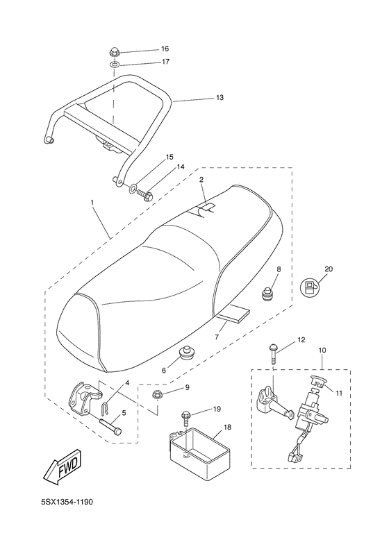 Seat. carrier