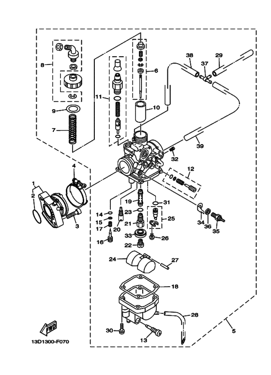 Carburetor assy