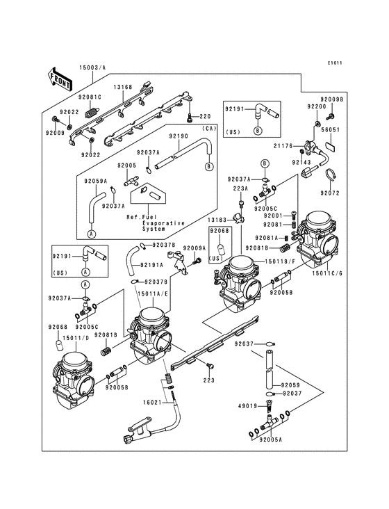 Carburetor assy