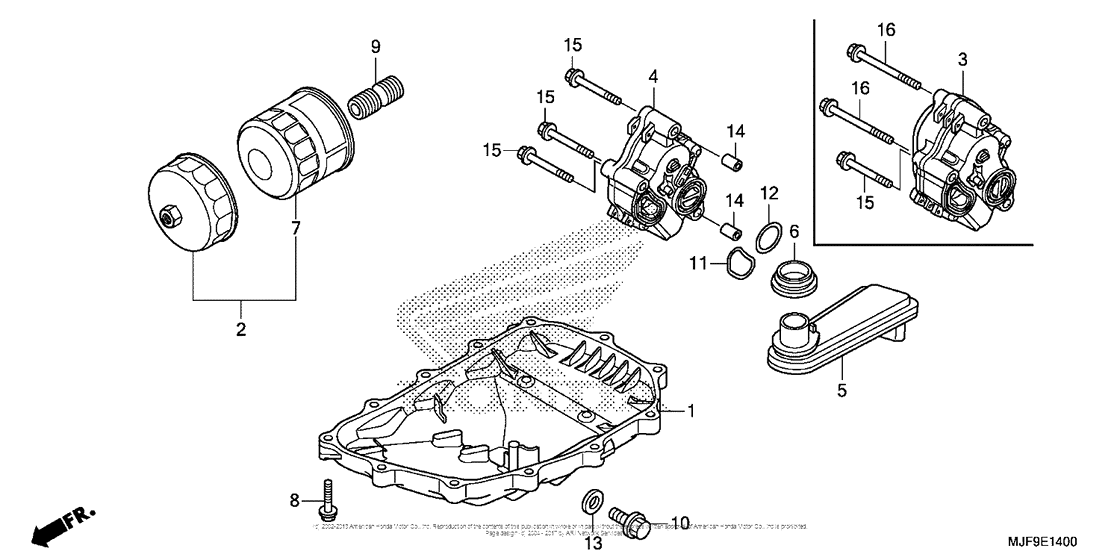 Oil Pan + Oil Pump