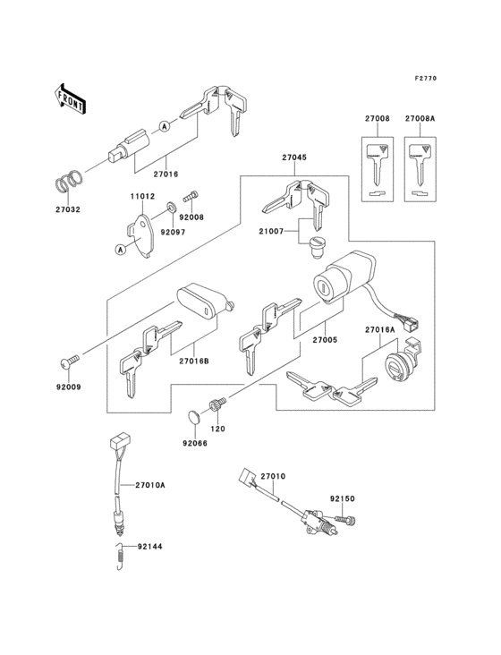 Ignition switch(vn400-c5)