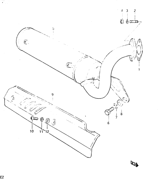 Muffler comp
