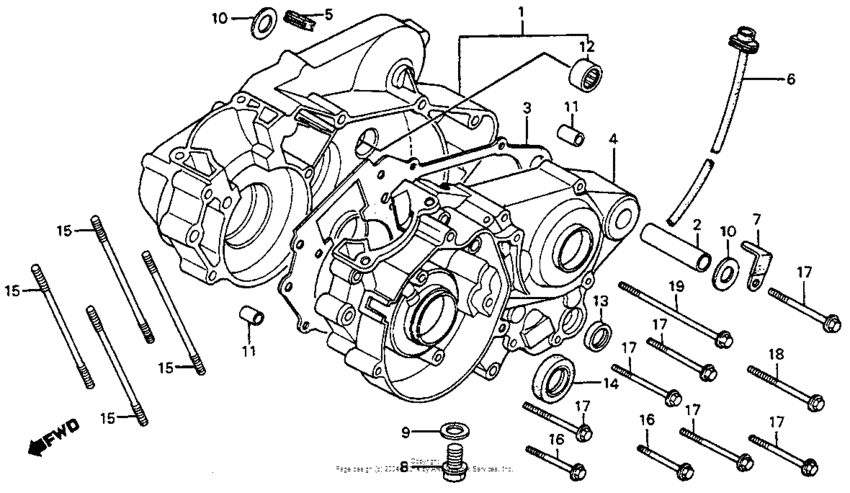 Crankcase 83