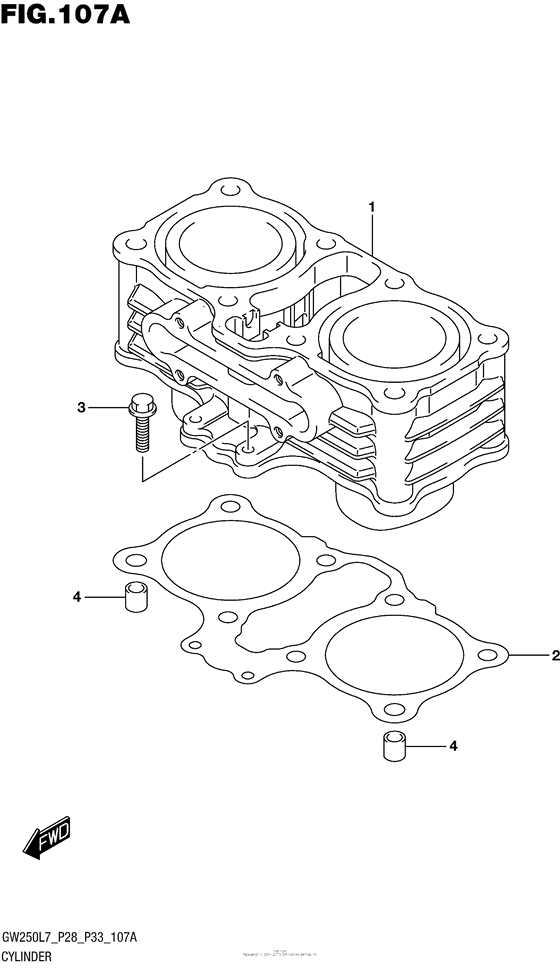 GW250 Цилиндры