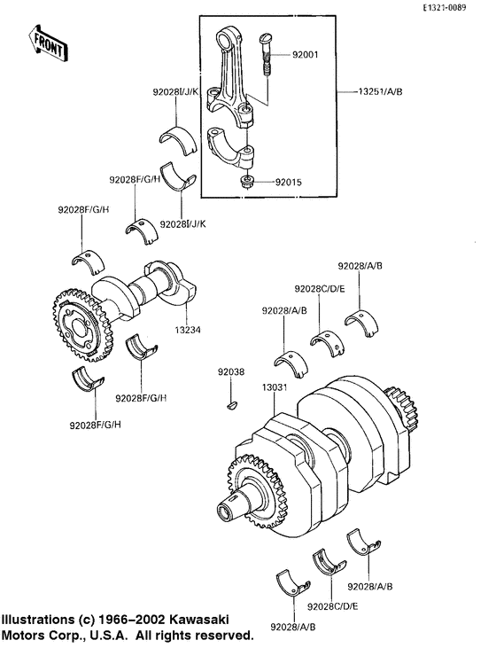 Crankshaft/balancer