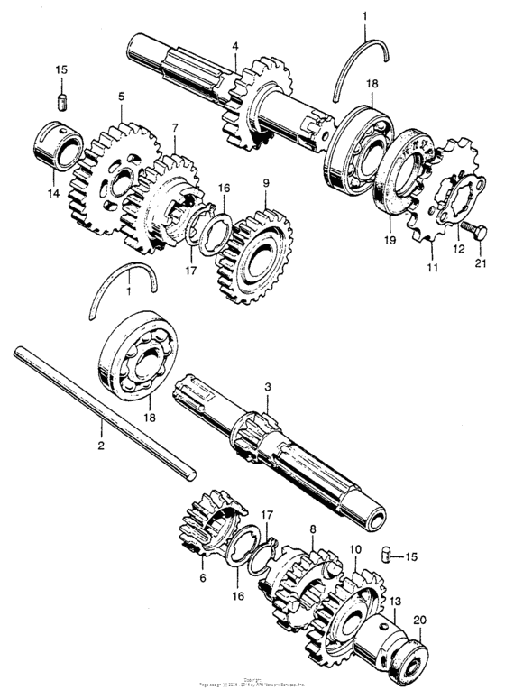 Ca175 transmission