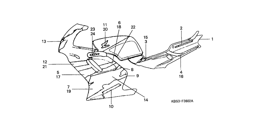 NSR125R Label read the manual