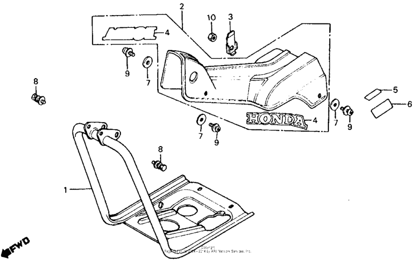 Main pipe cover + crankcaseprotector