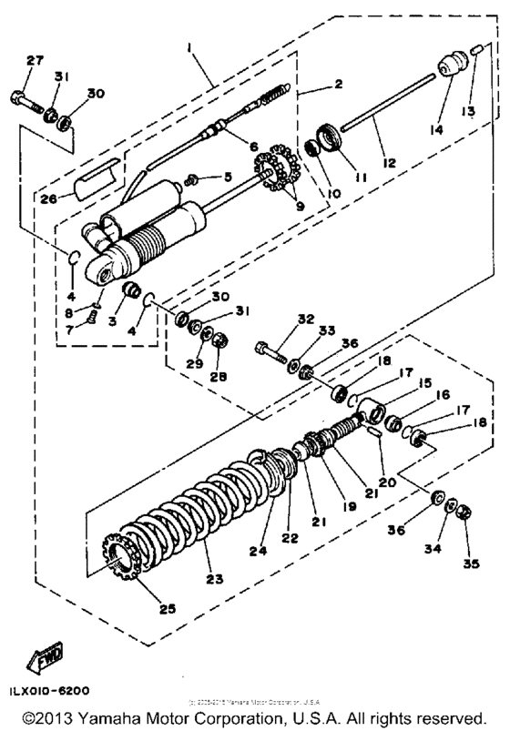 Rear shock