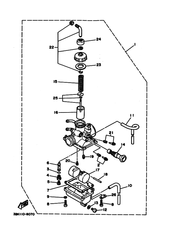 Carburetor assy