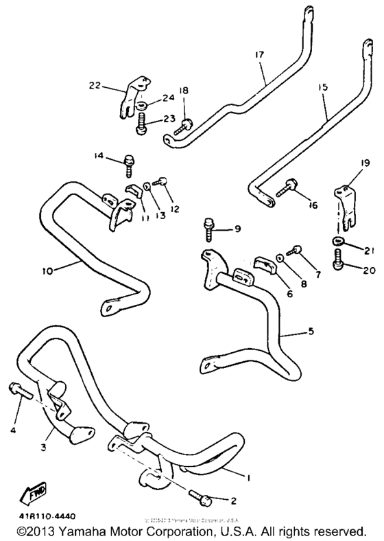 XVZ12KC2 Дуги безопасности