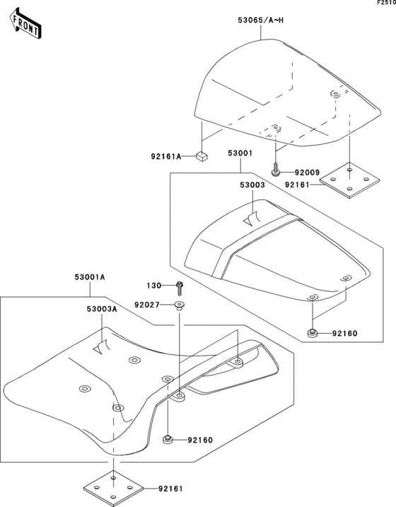 ZX1200 Сиденье