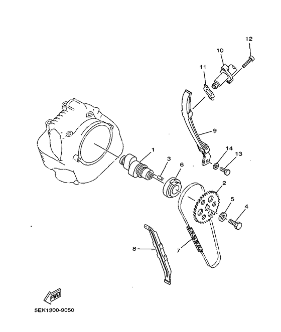 Camshaft. chain
