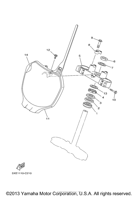 YZ125S1 Управление