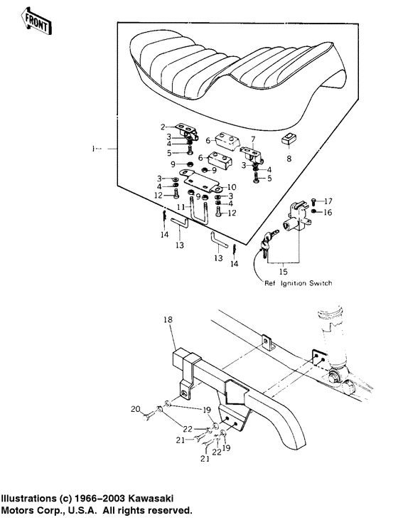 Seat/chain cover