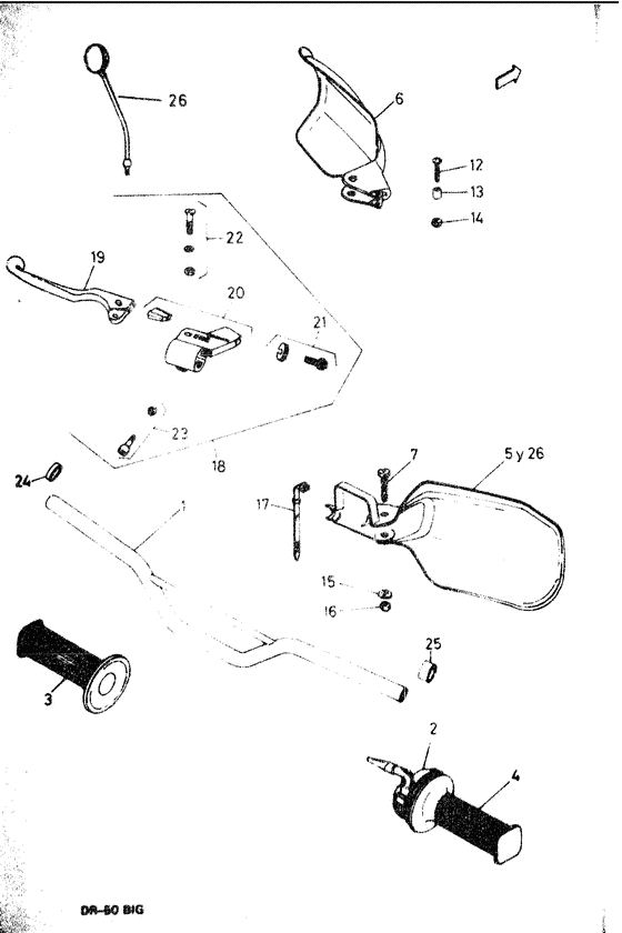 Руль and brake lever