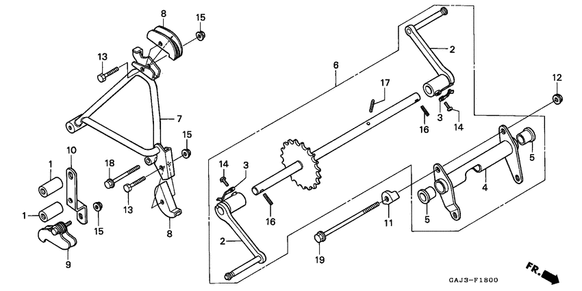 Brake pedal assy