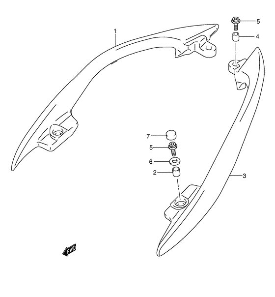 AN400 Ручка пассажира