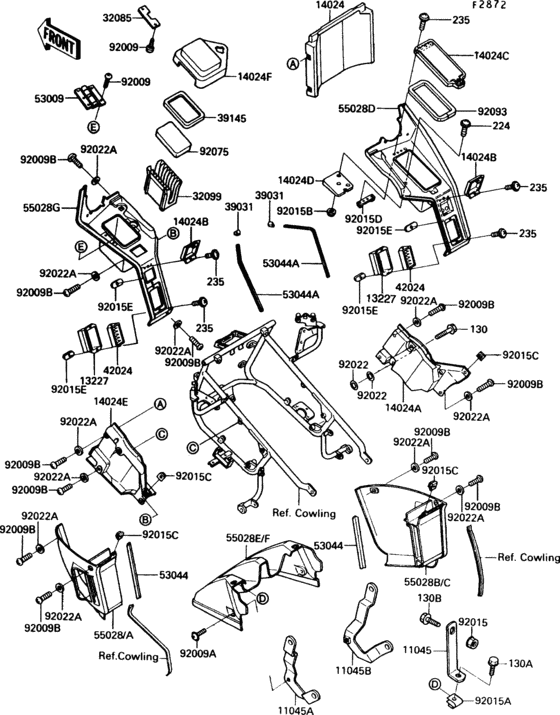 Cowling lowers(1/2)