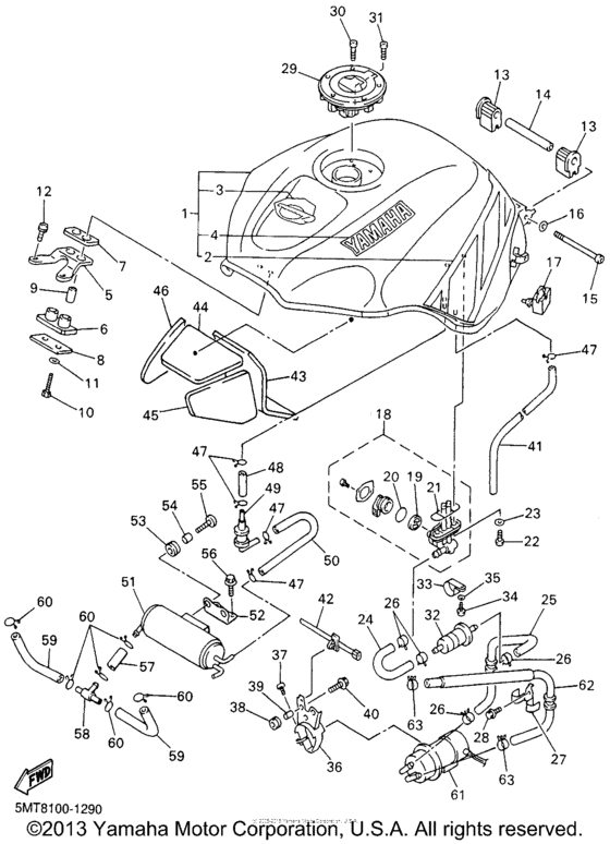 Fuel tank ca