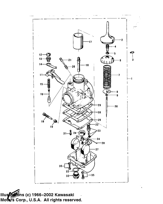Carburetor assy