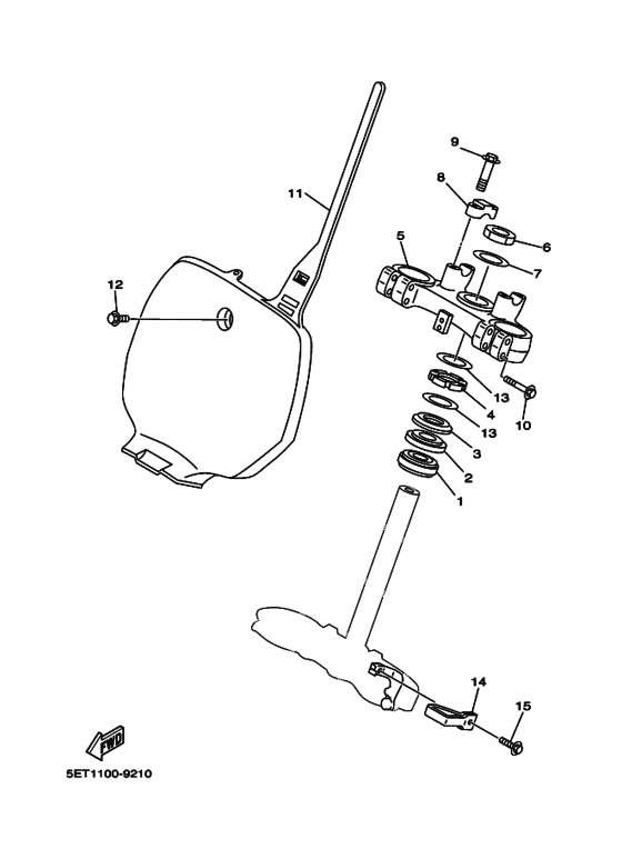 YZ125 Регулятор