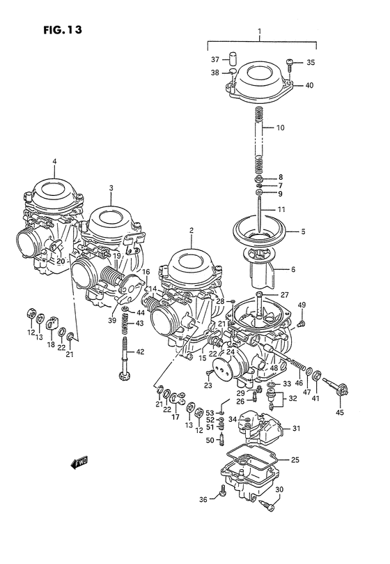 Carburetor assy