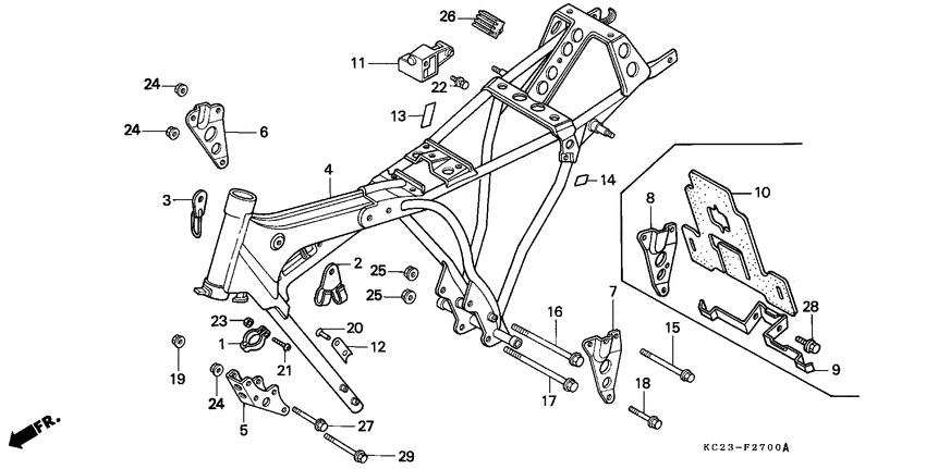Frame body