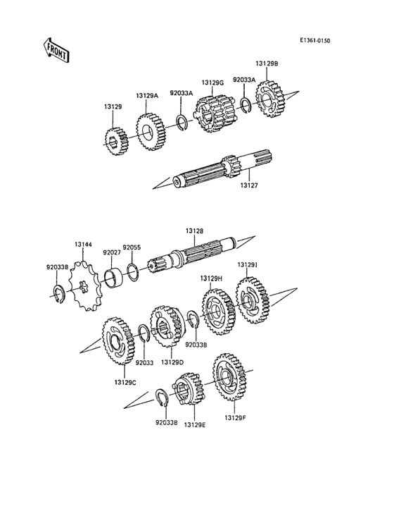 KX60 Трансмиссия