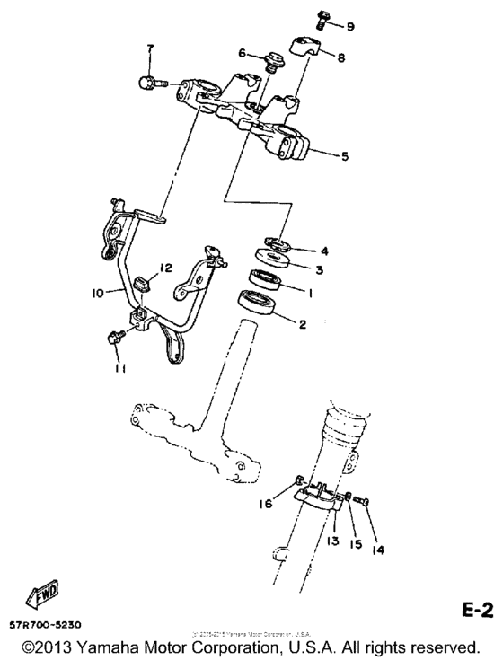 XT350N Управление