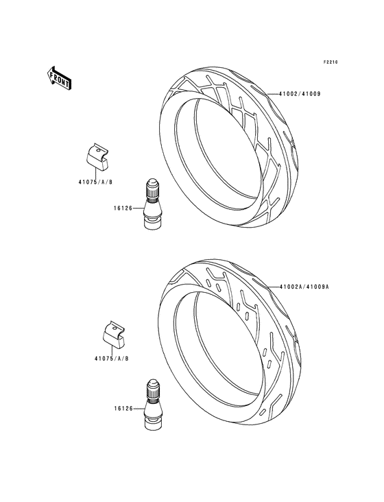 ZX600 Покрышки