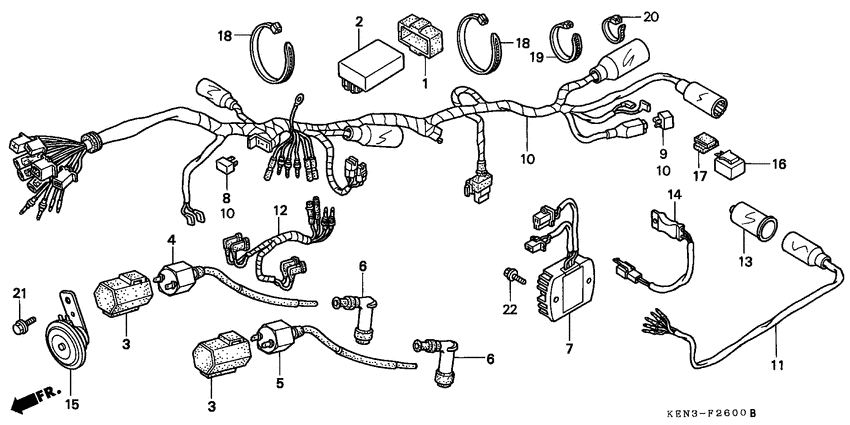 Wire harness/ ignition coil