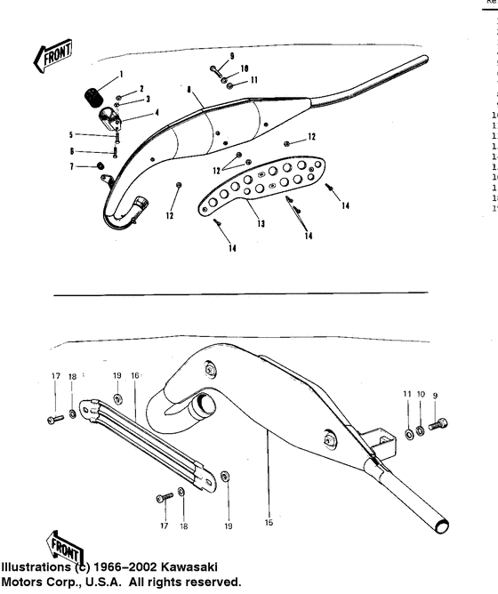 Muffler comp