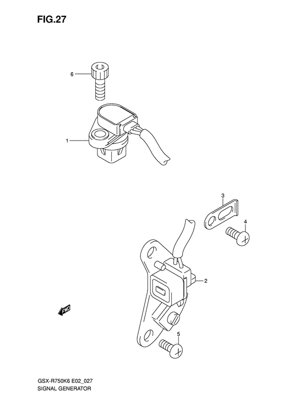 GSX-R750 Зажигание