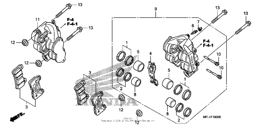  Передний суппорт