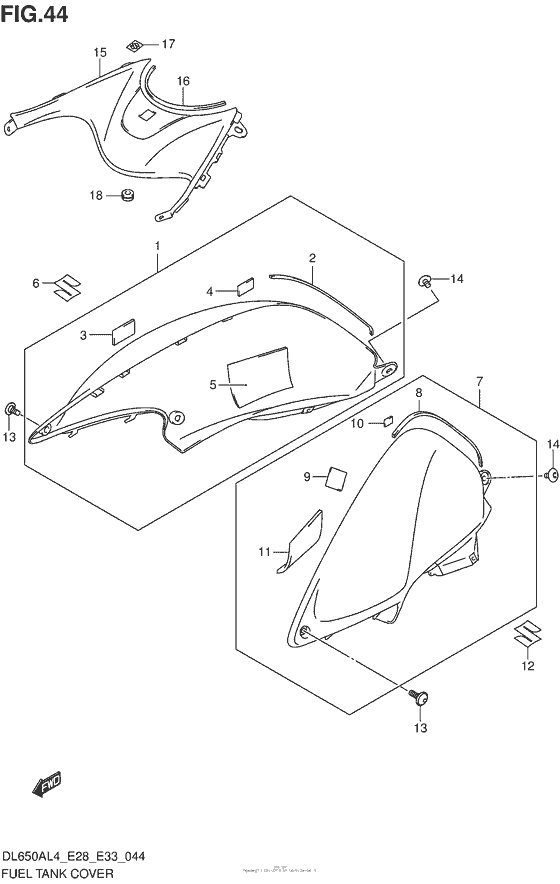 Fuel Tank Cover