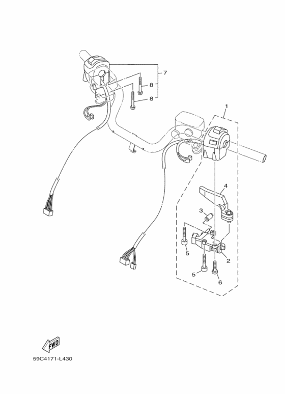 Handle switch & lever