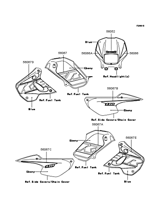 KL110 Наклейки