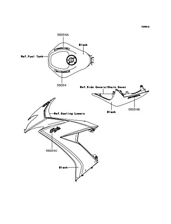 ZX1000 Наклейки