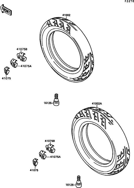 KR250 Покрышки