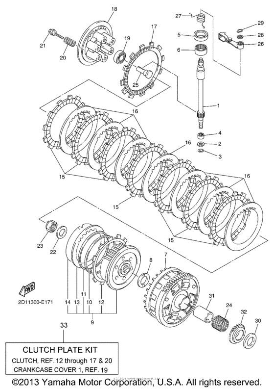 FZS10ZCB Сцепление