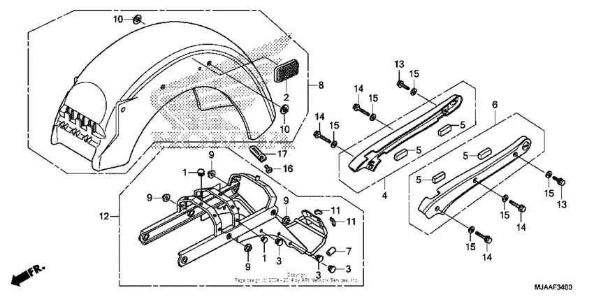 Rear fender (1)