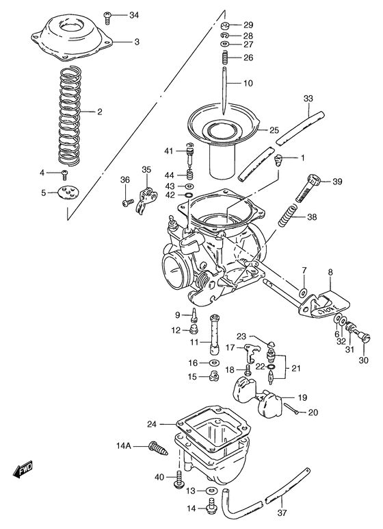 Carburetor assy
