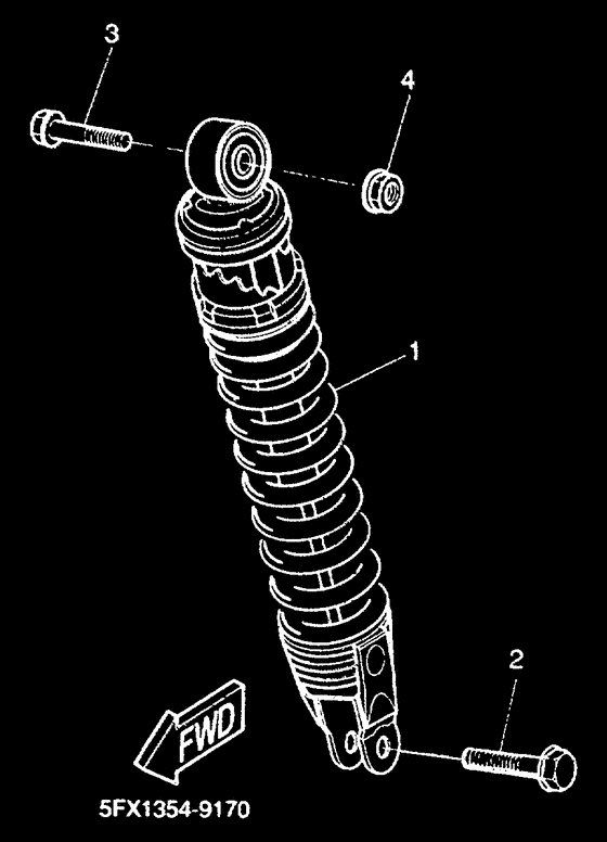 CW50RS Задняя подвеска